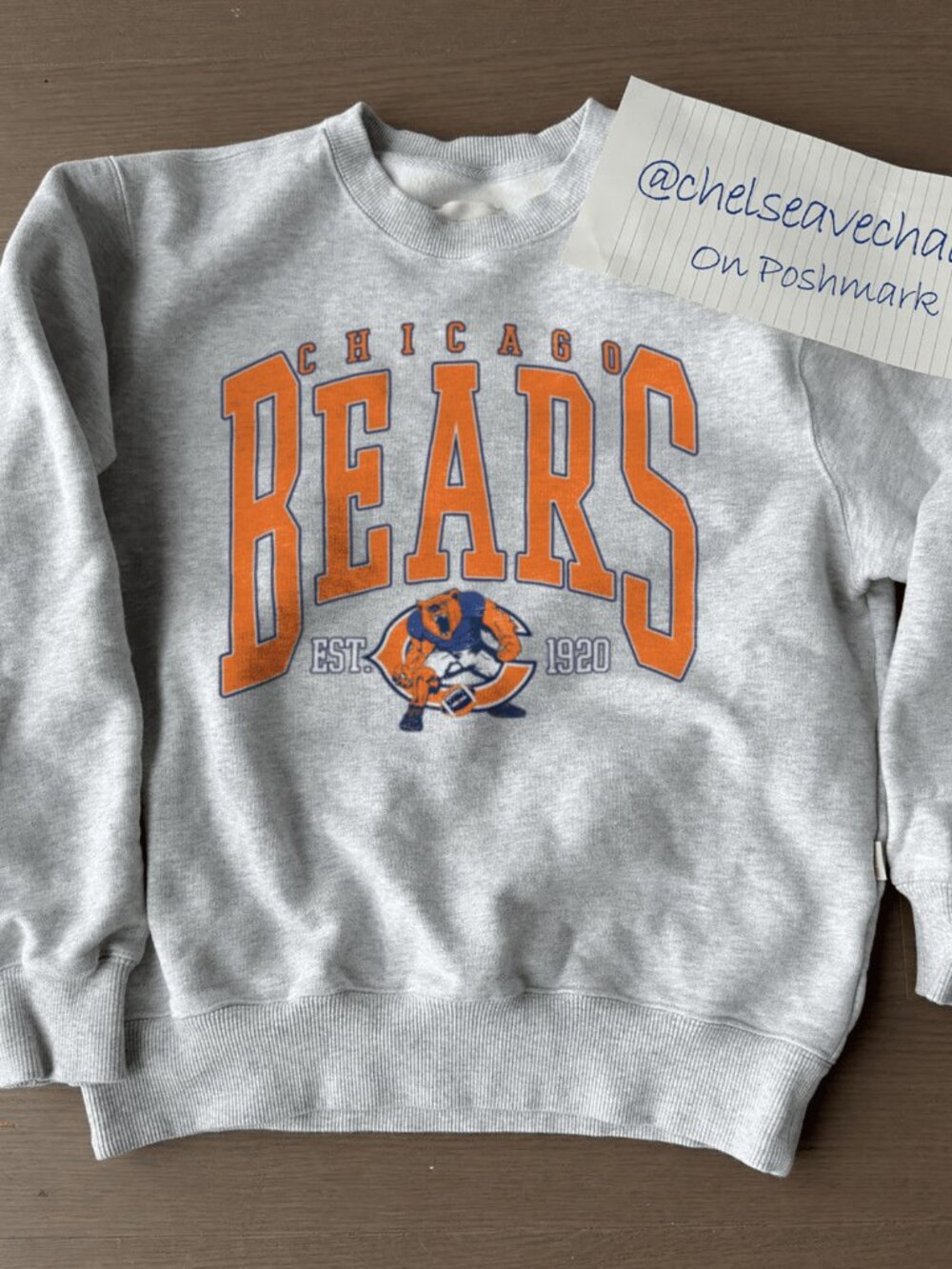 Vintage Chicago Bears Sweatshirt, Retro NFL Chicago Bears Football Unisex Shirt